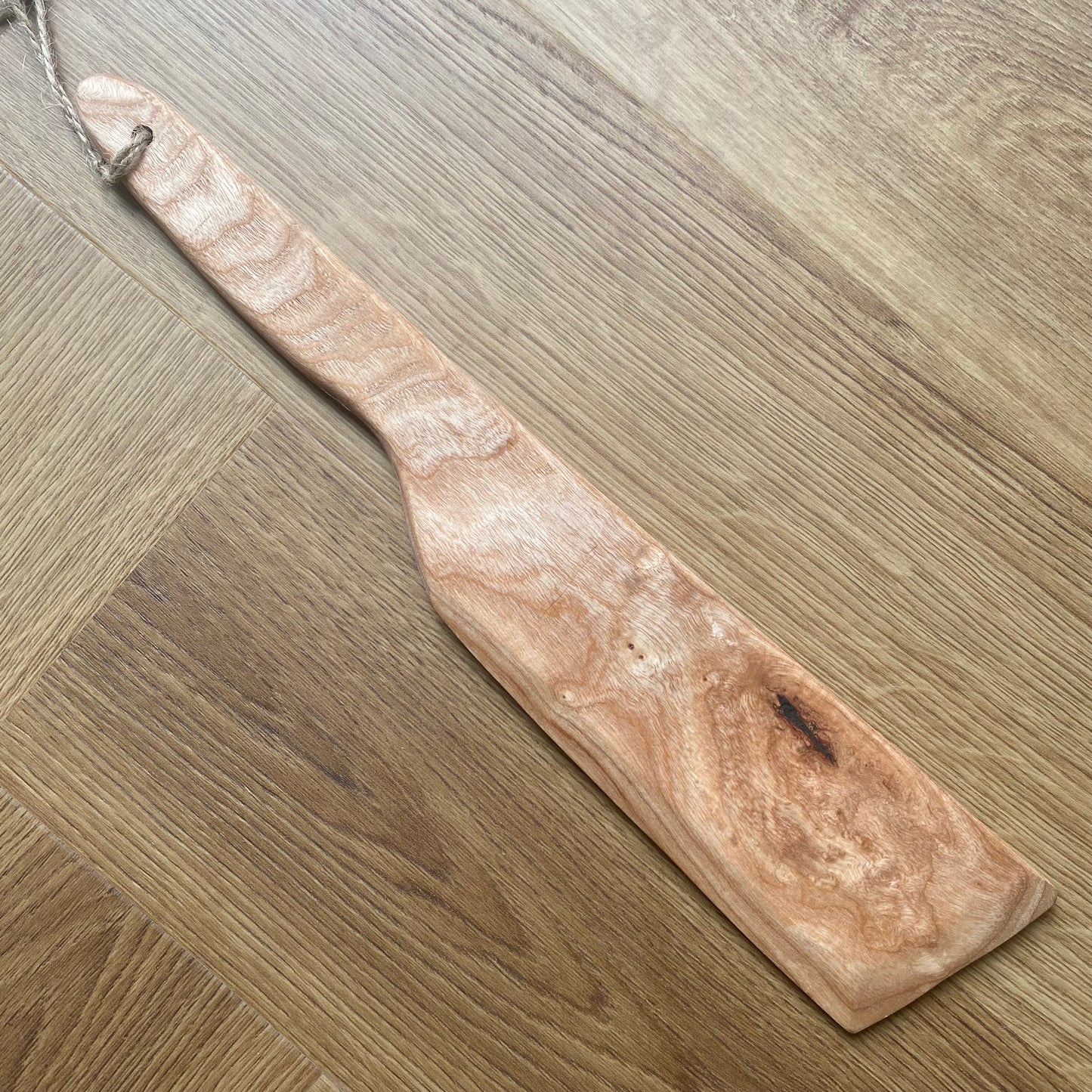 Cooking Spatula, Hand-Carved Using Irish Ash
