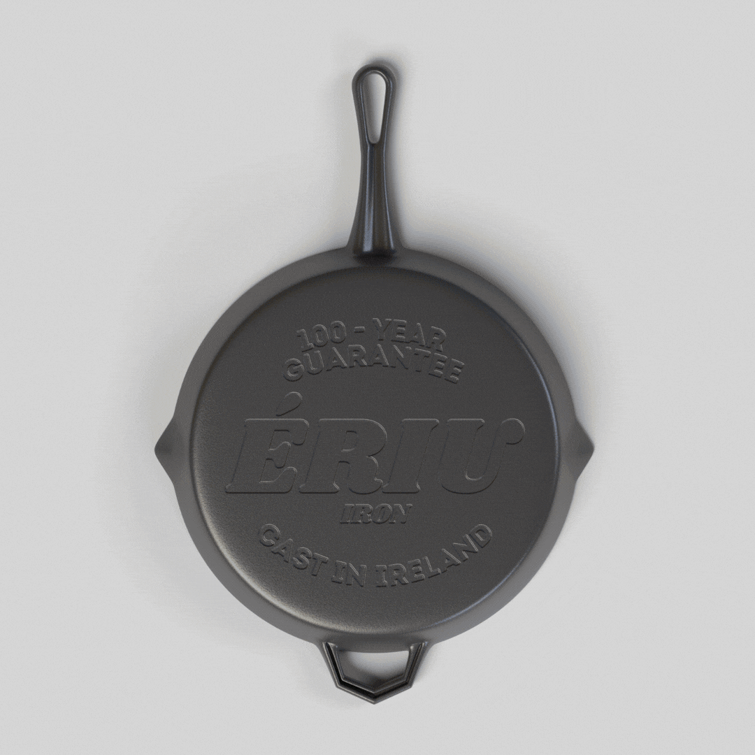 The Ériu Series 1 - Heirloom 29 cm Cast Iron Pan
